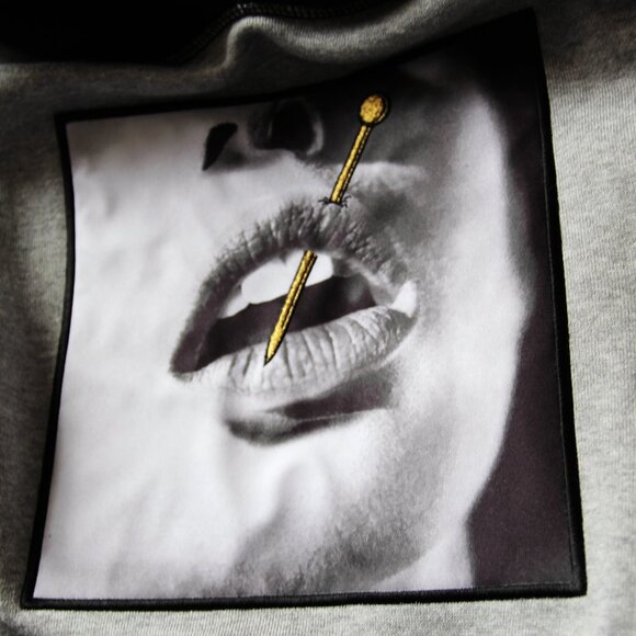 BNWT SS18 HERMAN MARKET PULLOVER MOUTH HOODIE M - Picture 9 of 10